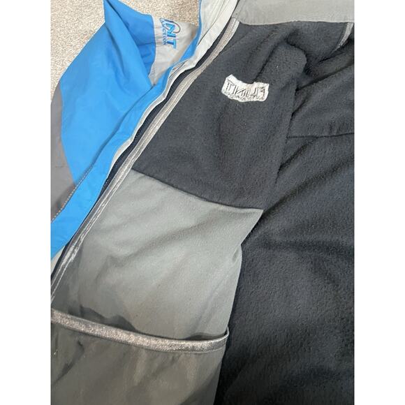 Columbia Omni-Heat Jacket Men 2XT Gray Blue Interchange Ski Snow Winter Coat - Picture 7 of 13